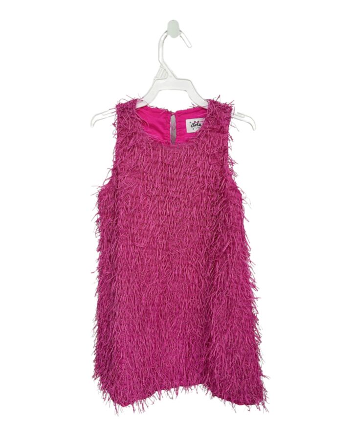 LOLA + THE BOYS  HOT PINK    PARTY DRESS