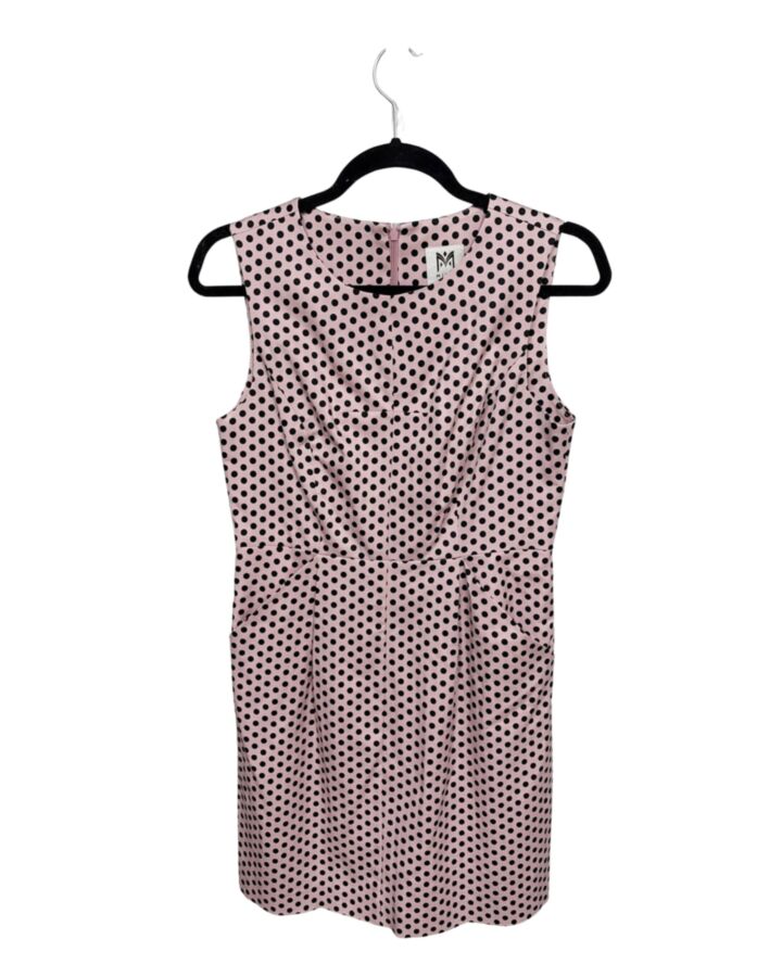 MILLY  PINK  POLKA DOT  PARTY DRESS