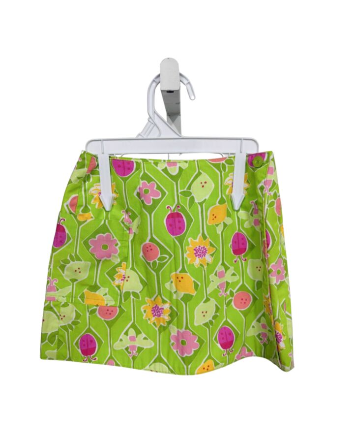 LILLY PULITZER  GREEN  FLORAL  SKORT