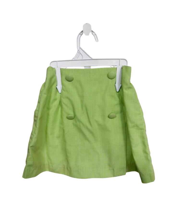 TWO FRIENDS  GREEN  MICROCHECK  SKORT