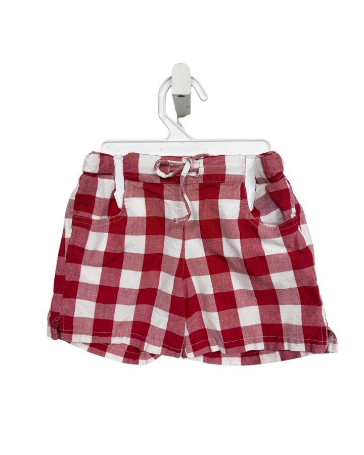 RAGSLAND  RED  GINGHAM  SHORTS