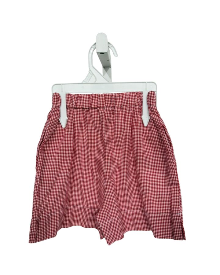 ORIENT EXPRESSED  RED  GINGHAM  SHORTS