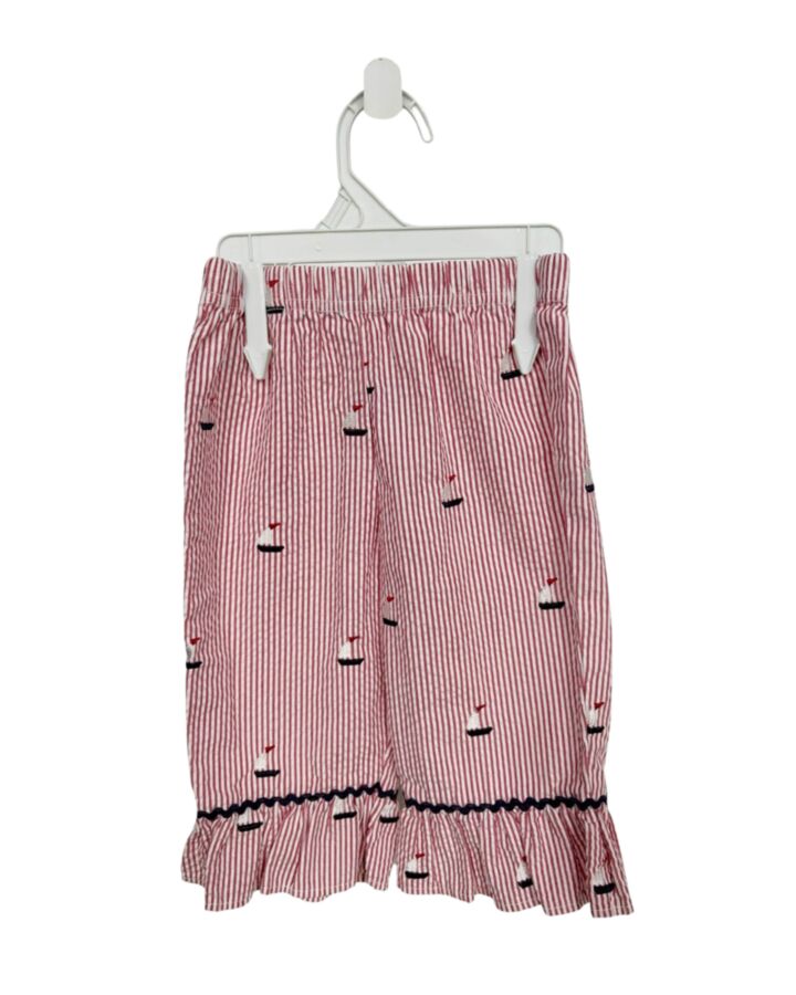 KELLY'S KIDS  RED SEERSUCKER STRIPED  PANTS