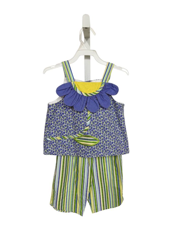 PICTURE ME BLUE FLORAL 2-PIECE OUTFIT