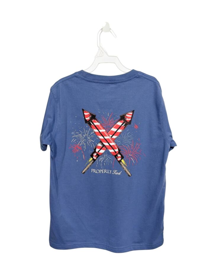 PROPERLY TIED  BLUE    T-SHIRT