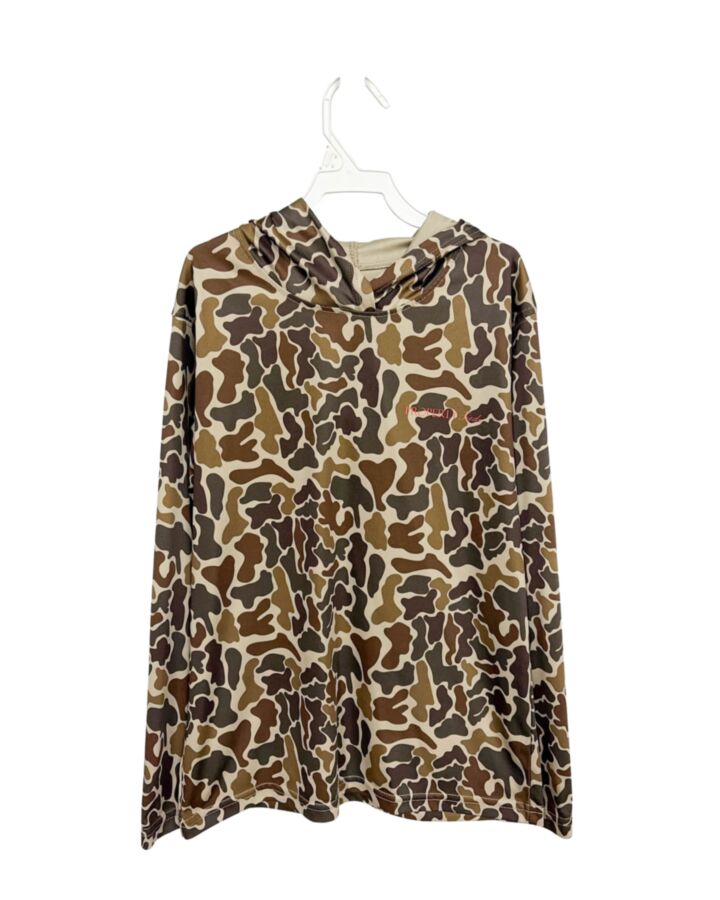 PROPERLY TIED  GREEN   PRINTED DESIGN PULLOVER