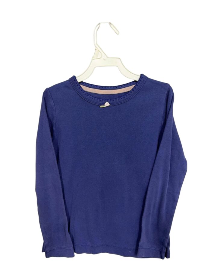 MINI BODEN  BLUE    KNIT LS SHIRT