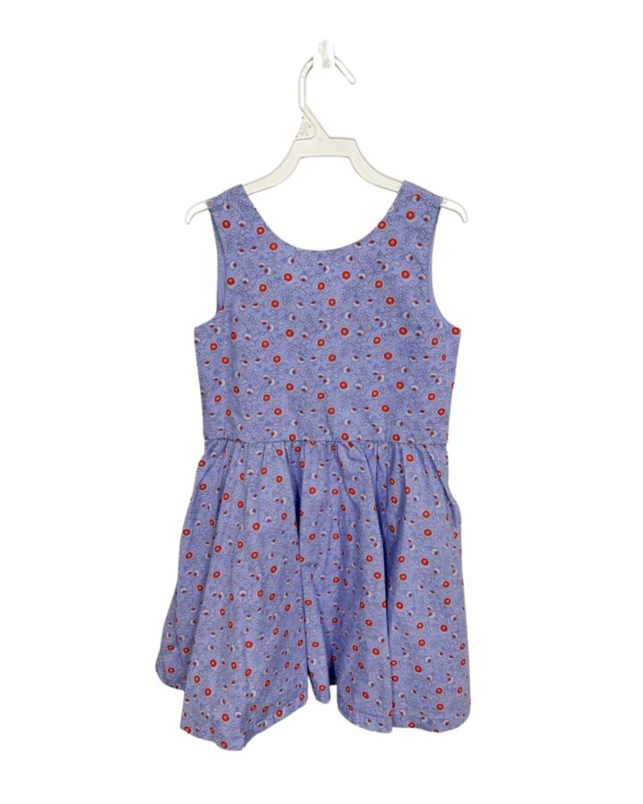 TEA  BLUE  FLORAL  DRESS