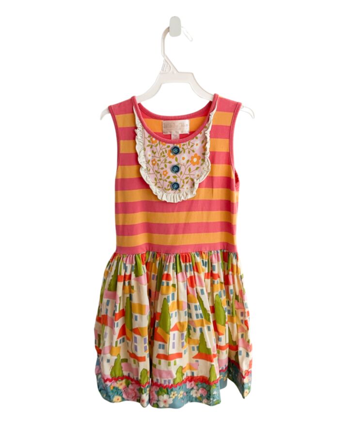 MATILDA JANE  PINK  STRIPED  DRESS