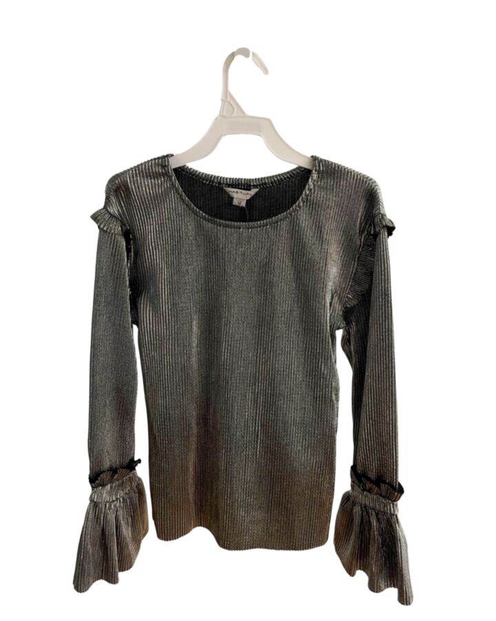 HABITUAL GIRL  SILVER    SHIRT-LS
