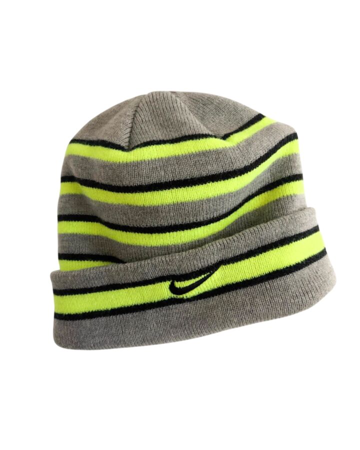 NIKE  GRAY  STRIPED  HAT
