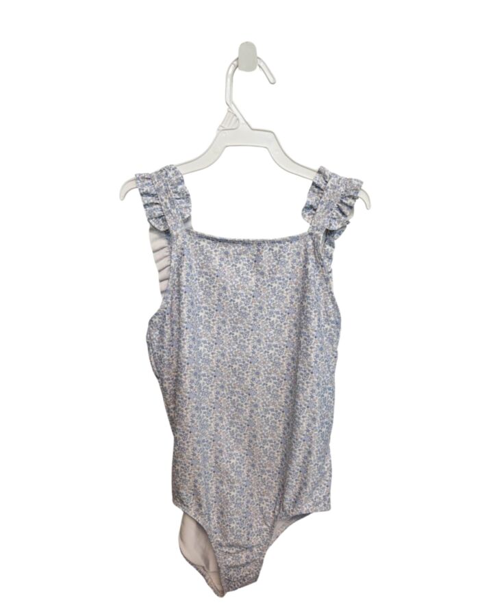 MINNOW  BLUE  FLORAL  1-PIECE SWIMSUIT