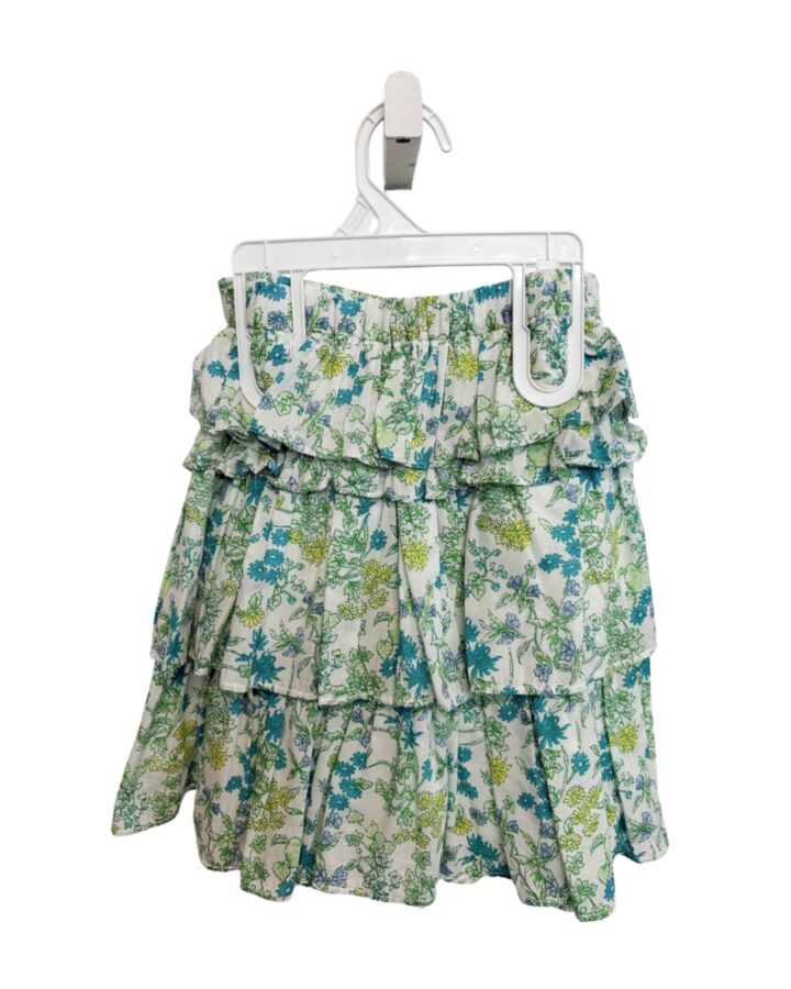 CREWCUTS  GREEN  FLORAL  SKIRT