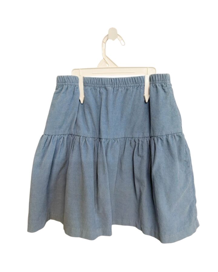BISBY BY LITTLE ENGLISH  BLUE CORDUROY   SKIRT
