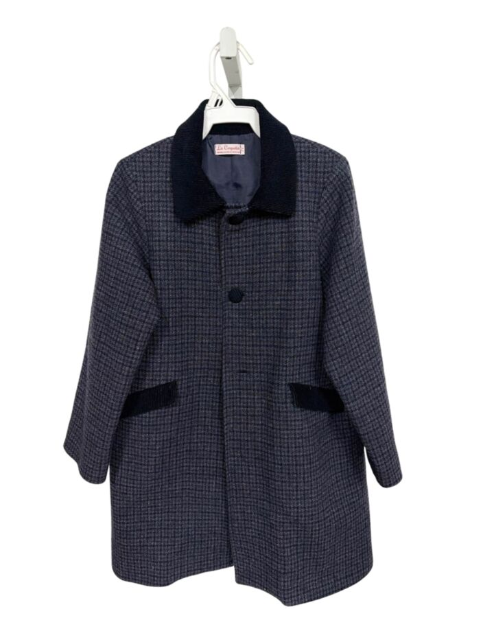 LA COQUETA  BLUE  PLAID  DRESSY OUTERWEAR
