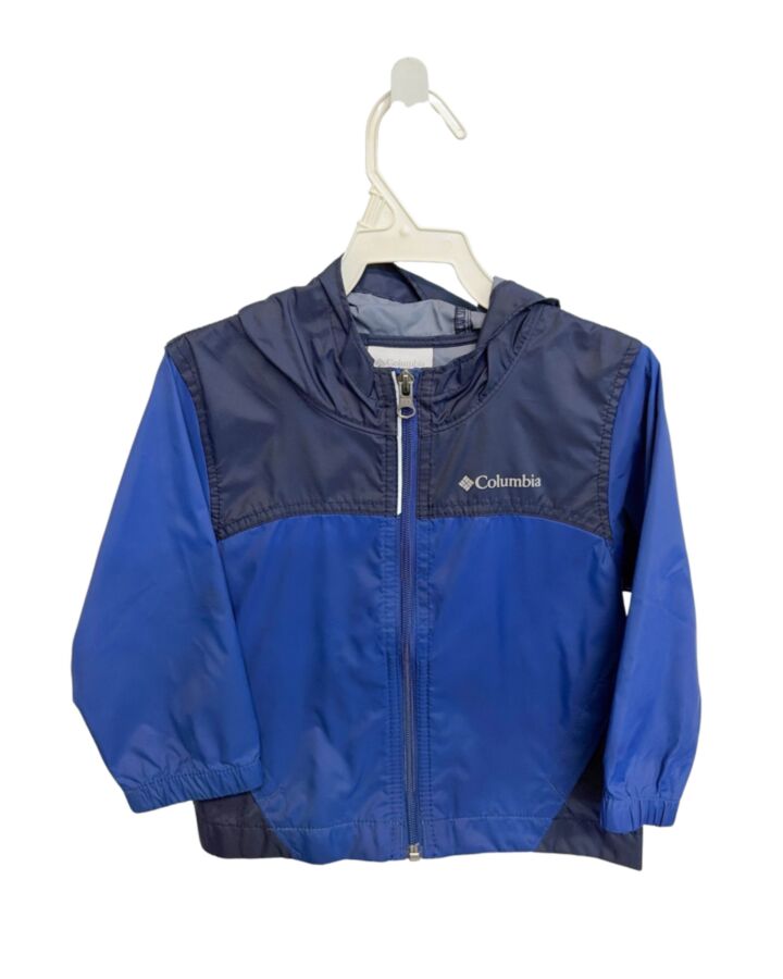 COLUMBIA  BLUE    RAINCOAT