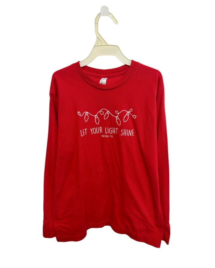 LIVE AND TELL  RED    T-SHIRT