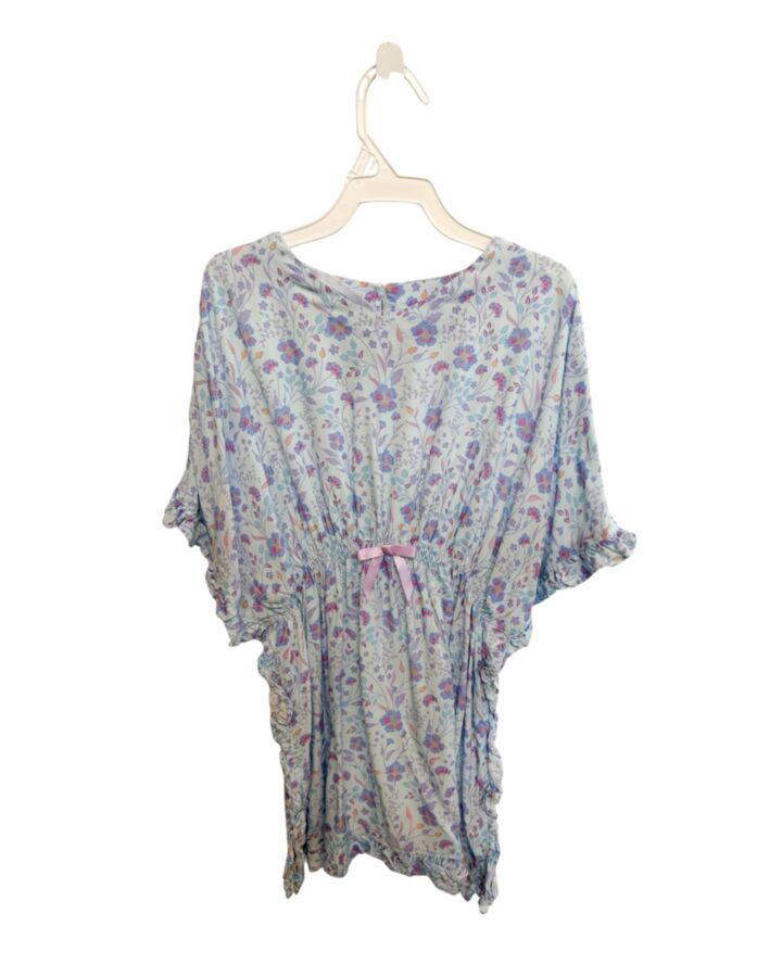 RUFFLE BUTTS  BLUE  FLORAL  COVER UP