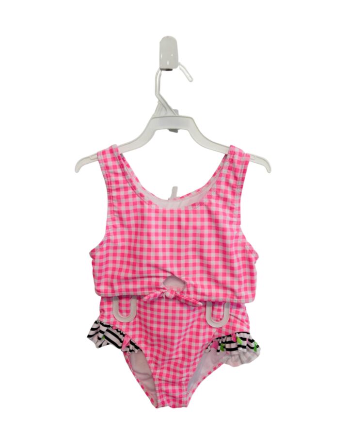 BTWEEN  PINK  GINGHAM  2-PIECE SWIMSUIT