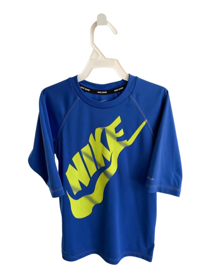 NIKE  BLUE    KNIT SS SHIRT