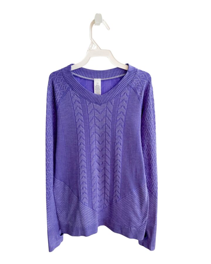 IVIVVA  PURPLE    KNIT LS SHIRT