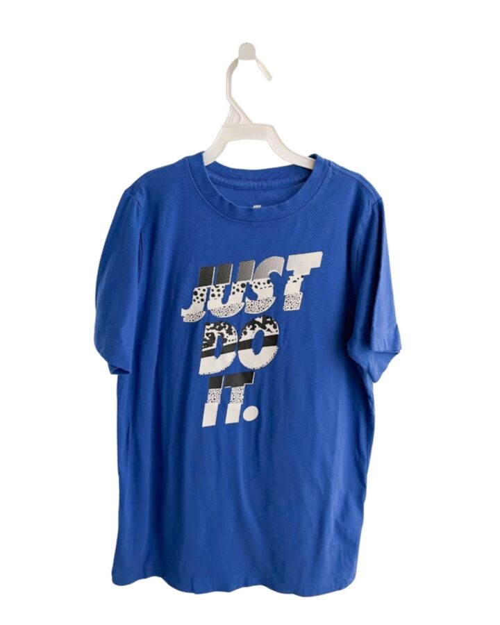 NIKE  BLUE   PRINTED DESIGN T-SHIRT