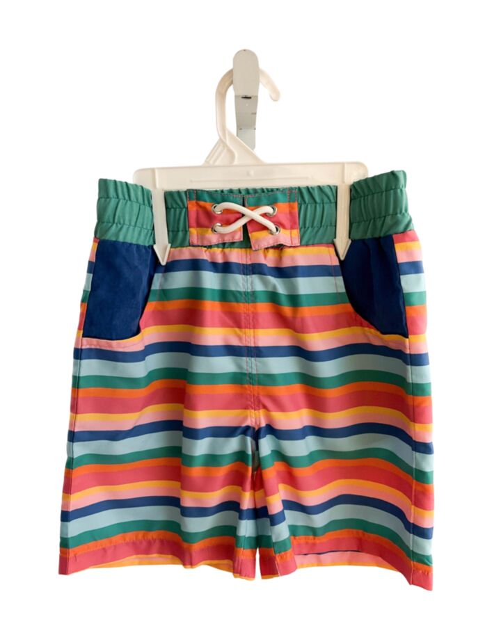 THE HAPPY HILL  BLUE  STRIPED  SWIM TRUNKS