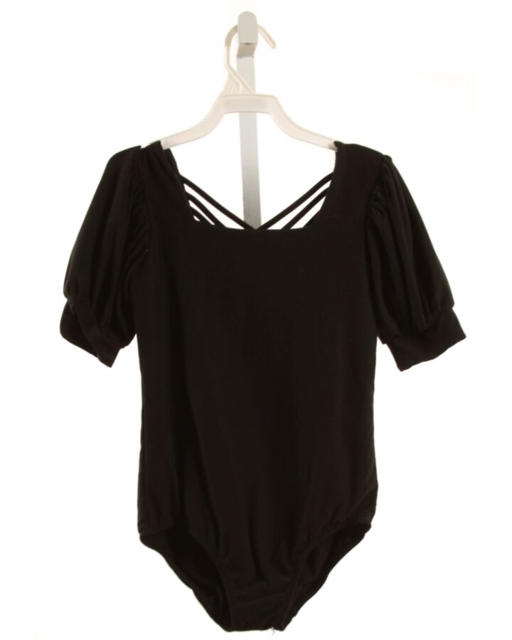 CHEEKY PLUM  BLACK    LEOTARD