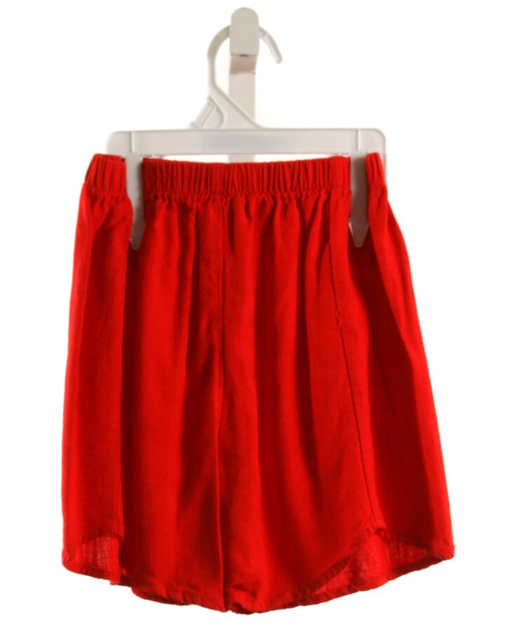 CHEEKY PLUM  RED  SHORTS