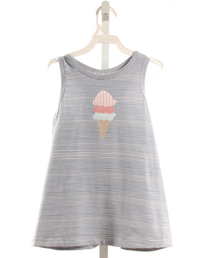 HANNAH KATE  BLUE KNIT  KNIT TANK