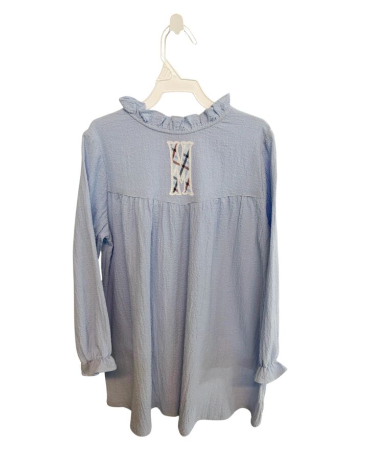 HANNAH KATE  BLUE    SHIRT-LS