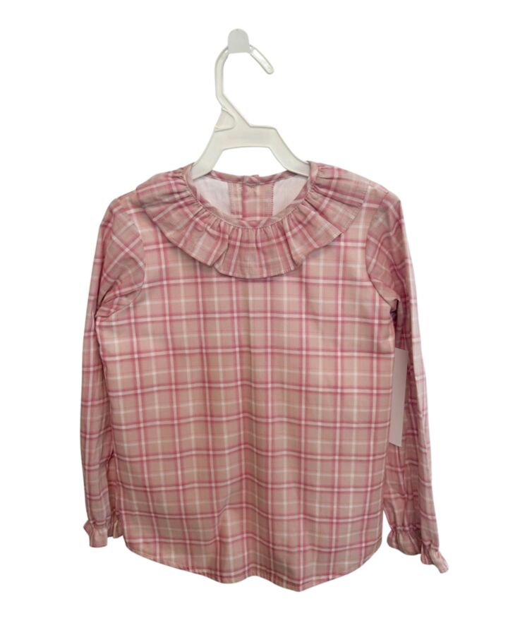 HANNAH KATE  PINK  PLAID  SHIRT-LS