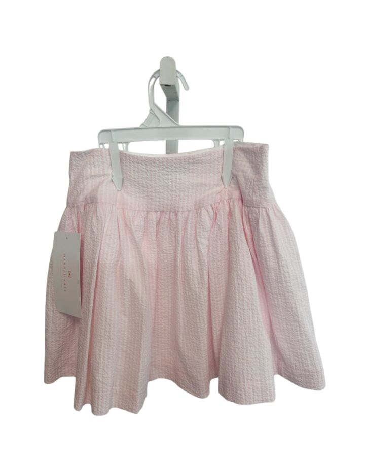 HANNAH KATE  PINK SEERSUCKER STRIPED  SKIRT