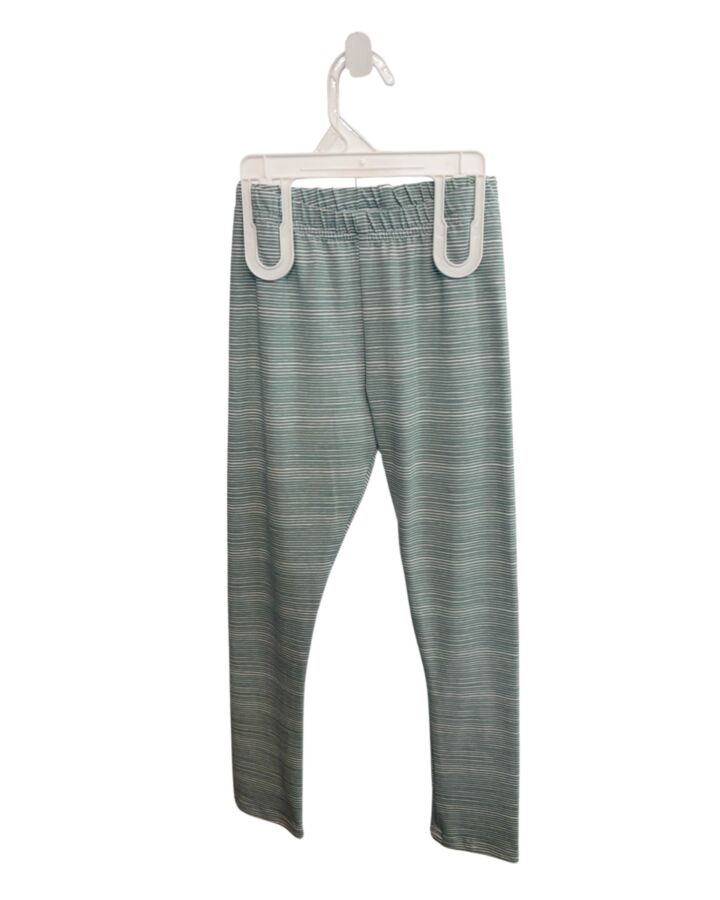 HANNAH KATE  GREEN  STRIPED  LEGGINGS