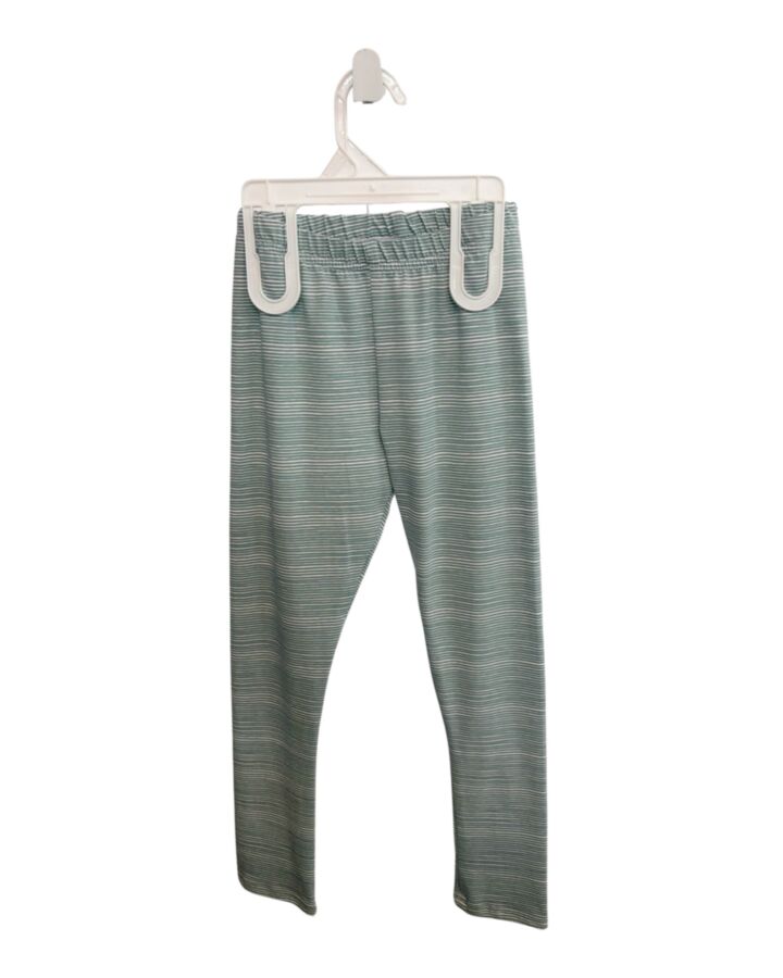 HANNAH KATE  GREEN  STRIPED  LEGGINGS