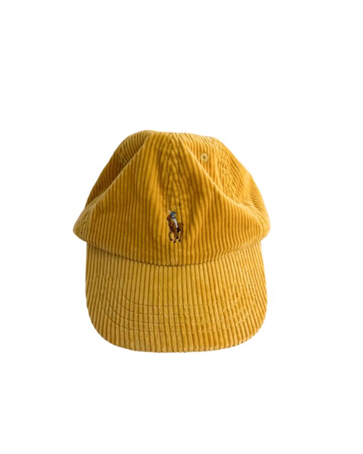 POLO BY RALPH LAUREN  YELLOW CORDUROY   HAT