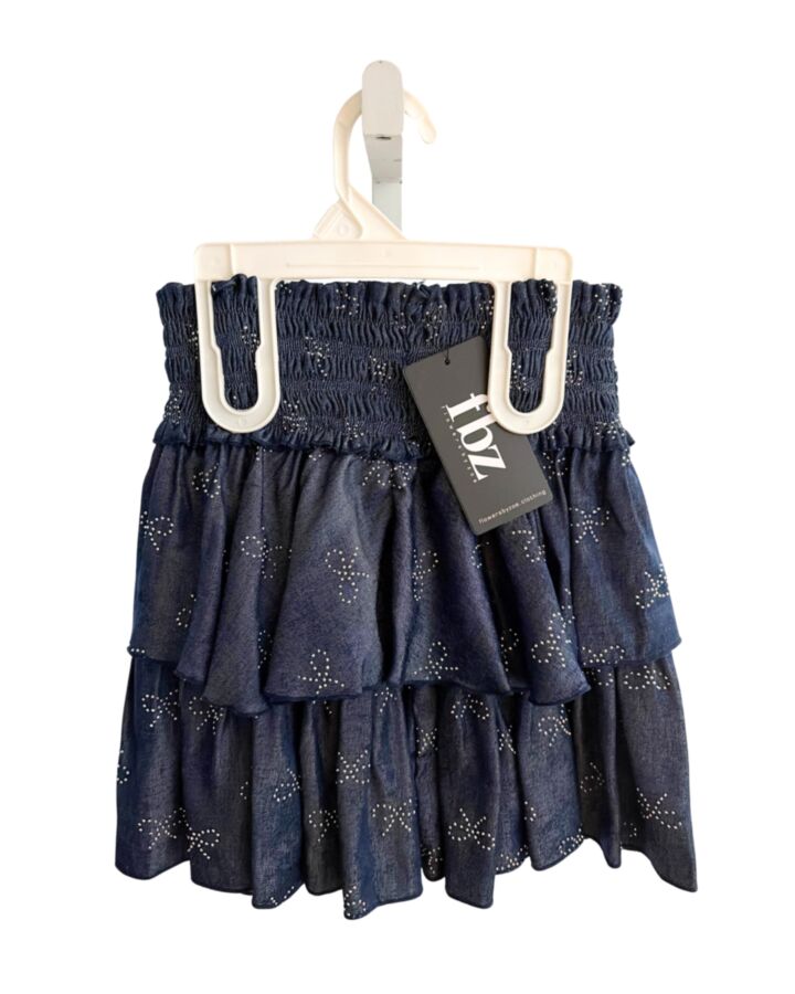FLOWERS BY ZOE  BLUE   SEQUINED SKIRT