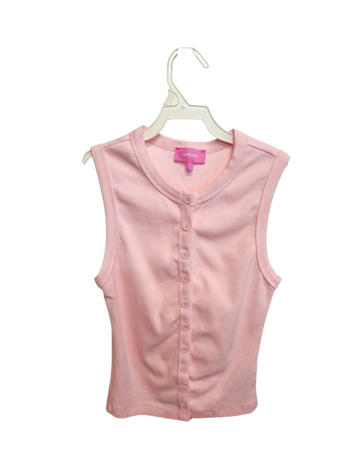 EDIKTED  PINK    SLEEVELESS SHIRT