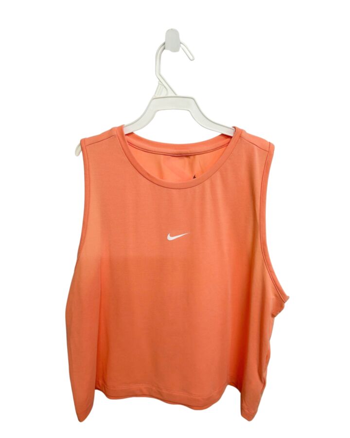 NIKE  ORANGE    KNIT TANK