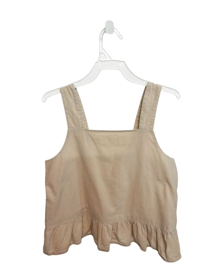 NAMEIT  KHAKI    SLEEVELESS SHIRT