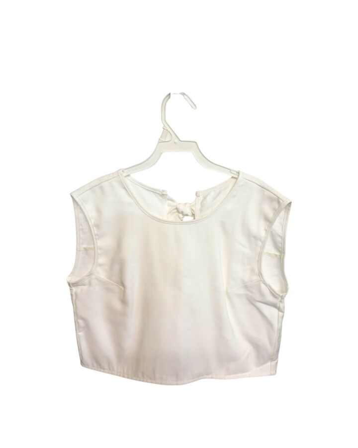 IFSO  WHITE    SLEEVELESS SHIRT