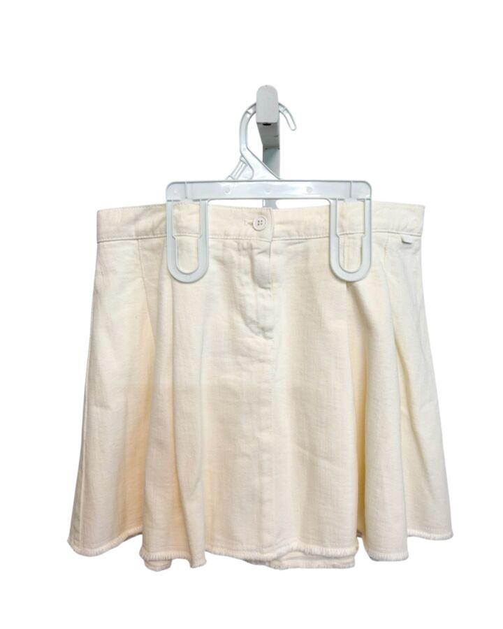 IL GUFO  CREAM DENIM   SKIRT