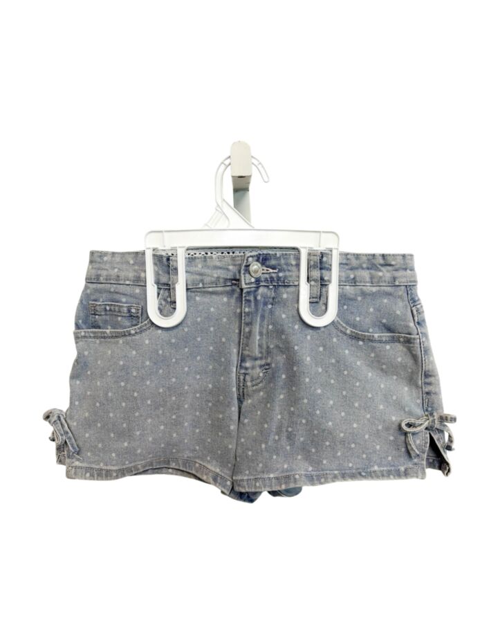 NO TAG  DENIM DENIM POLKA DOT  SHORTS