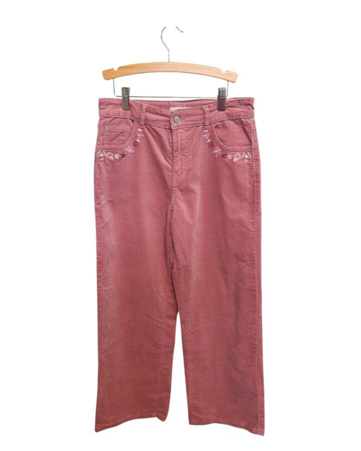 ZARA  PINK CORDUROY   PANTS
