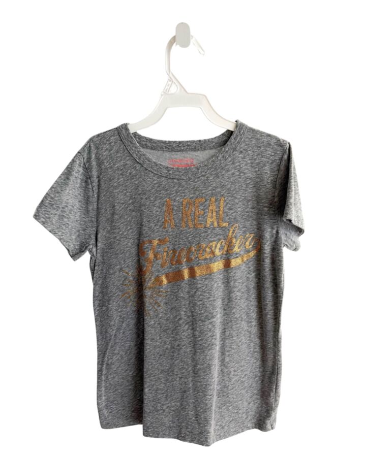 CREWCUTS  GRAY   PRINTED DESIGN T-SHIRT