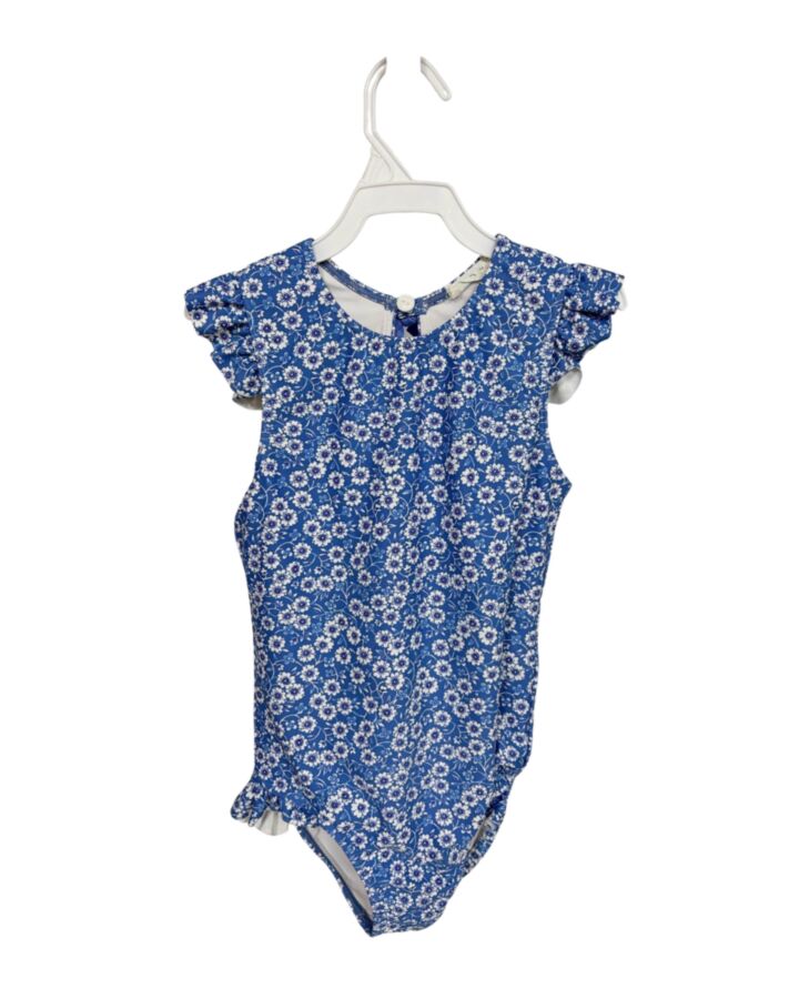 MINNOW BLUE FLORAL 1-PIECE SWIMSUIT