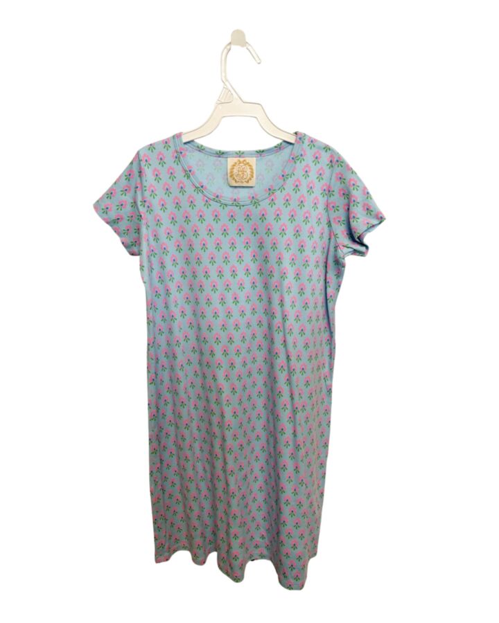 THE BEAUFORT BONNET COMPANY  BLUE  FLORAL  KNIT DRESS