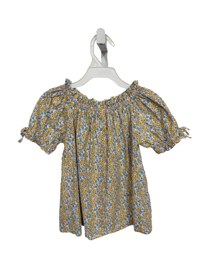 BISBY BY LITTLE ENGLISH  YELLOW  FLORAL  SHIRT-SS