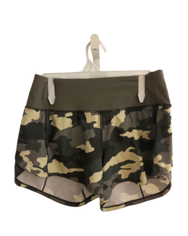 LULULEMON  FOREST GREEN    SHORTS