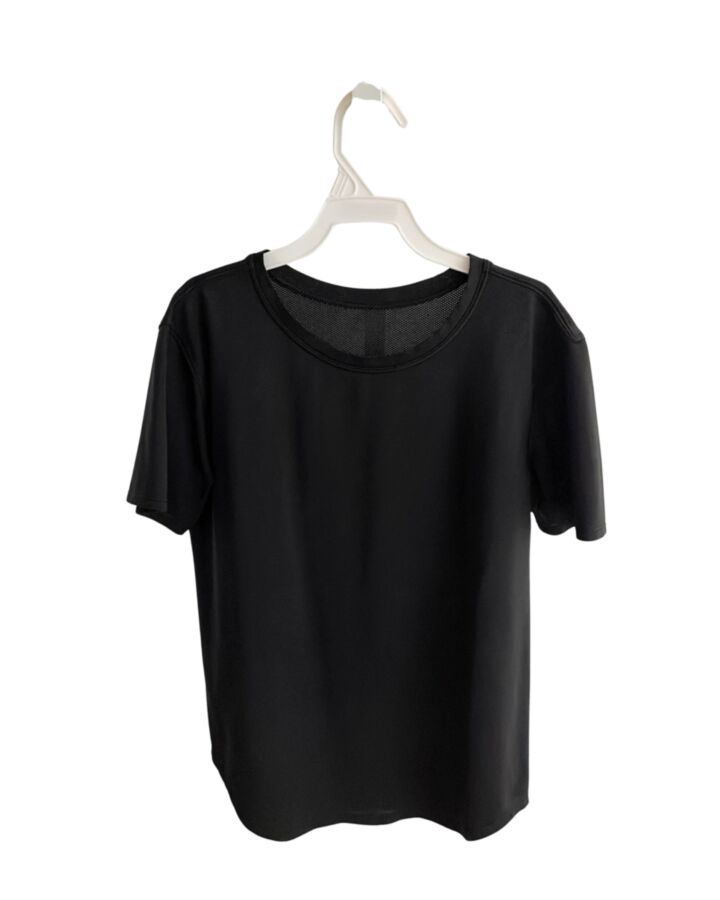 LULULEMON  BLACK    KNIT SS SHIRT